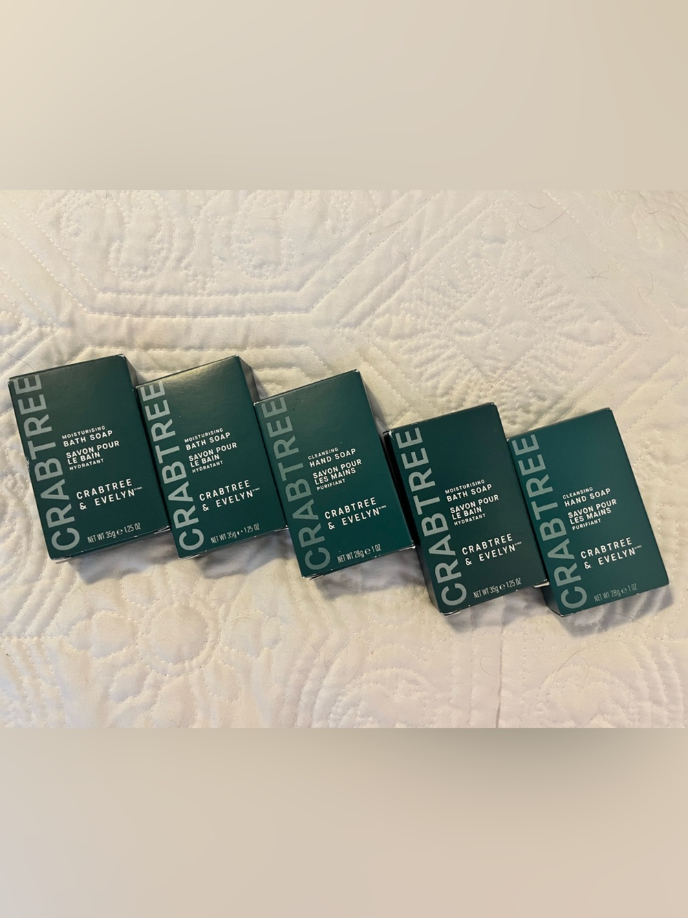 Crabtree & Evelyn Bar Soap Set